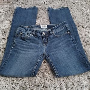 Aeropostale Chelsea Short Boot Cut Jeans
